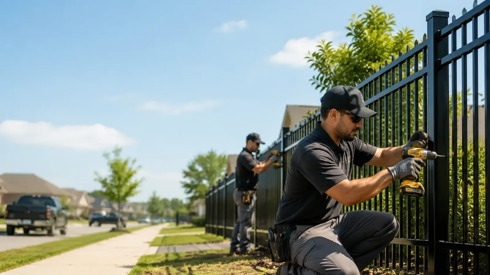 Metal Fence Installation in Custer, WI